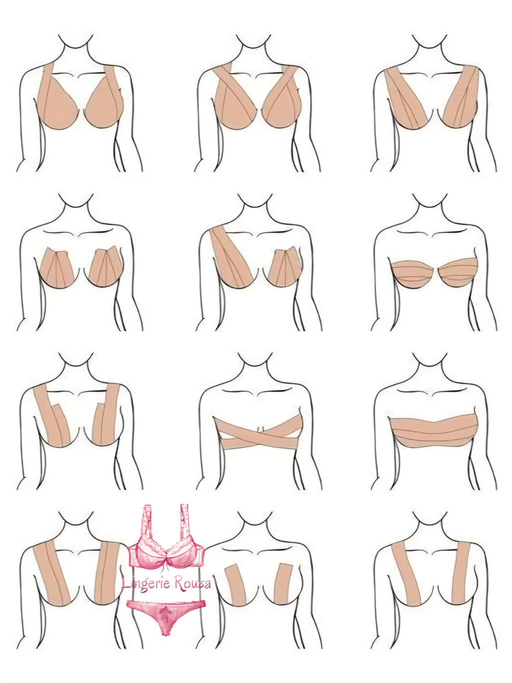 Boob tabe شريط لاصق للصدر