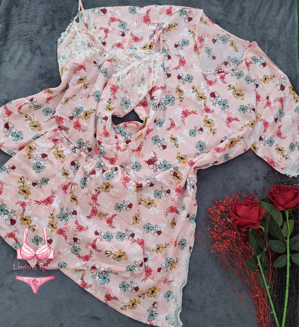 بجامة مع قميص نوم